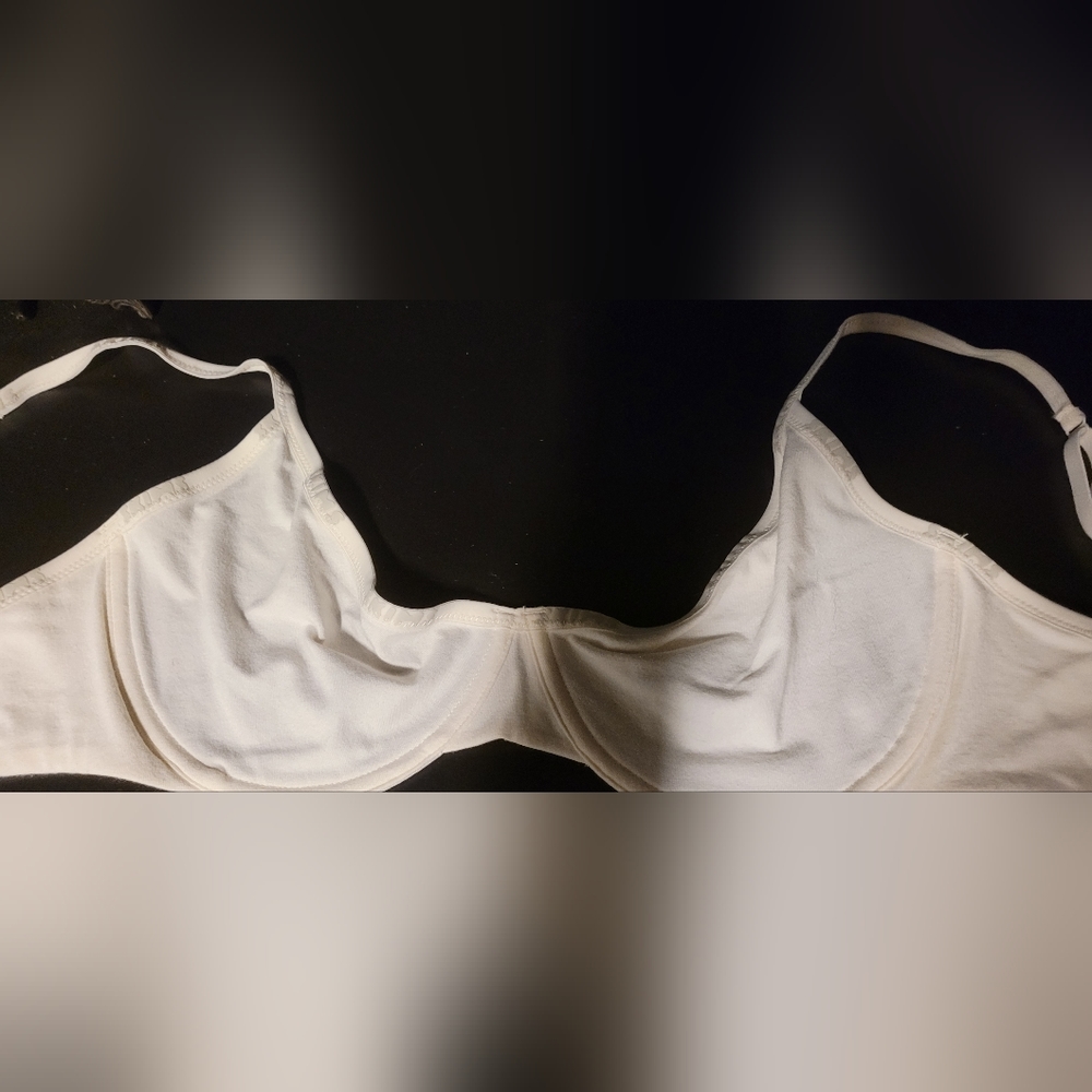 SKIMS cotton logo bra